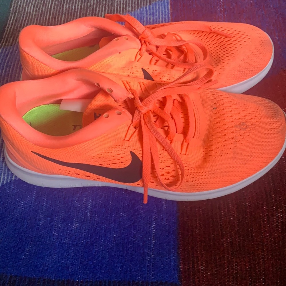 Bright Coral Nikes Womens
